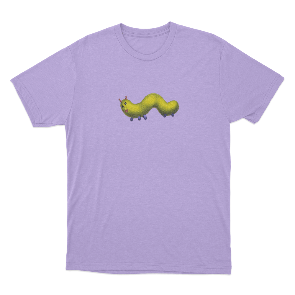 Booger Worm Unisex T Shirt Purple Booger Worm Unisex T Shirt Purple
