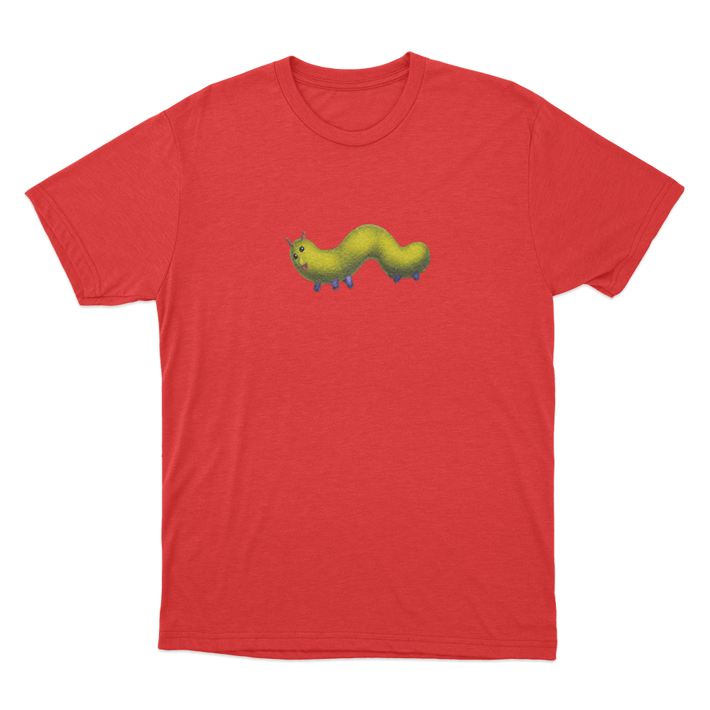 Booger Worm Unisex T Shirt Red Booger Worm Unisex T Shirt Red