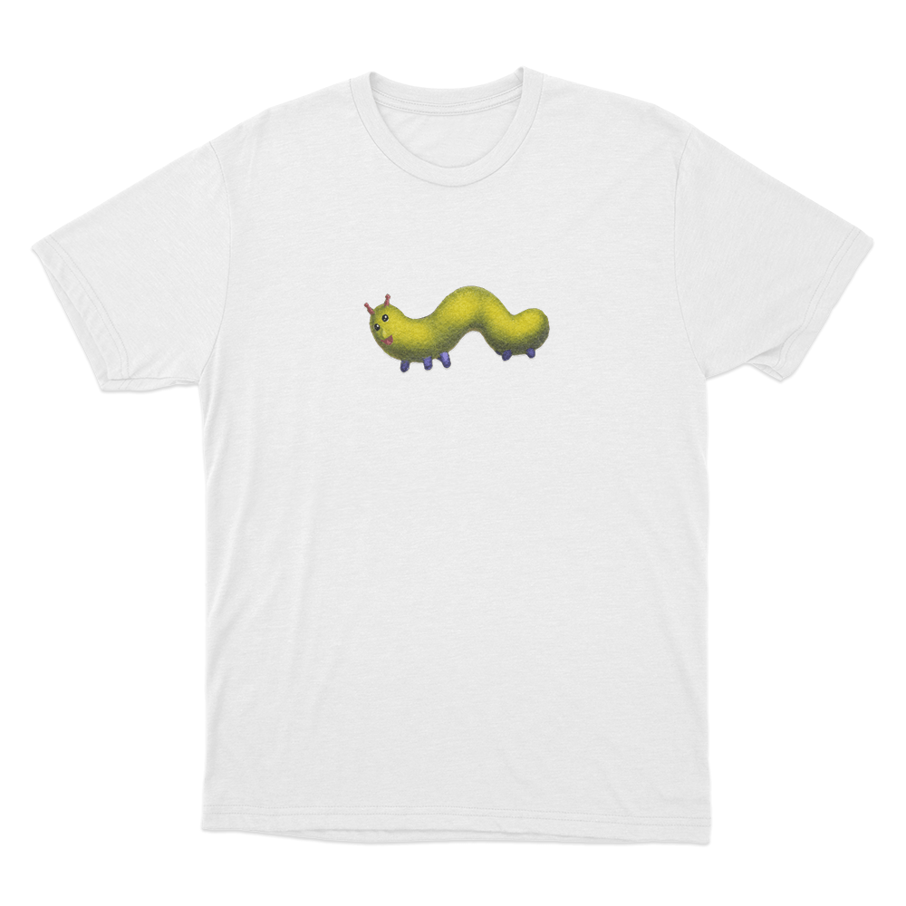 Booger Worm Unisex T Shirt White Booger Worm Unisex T Shirt White