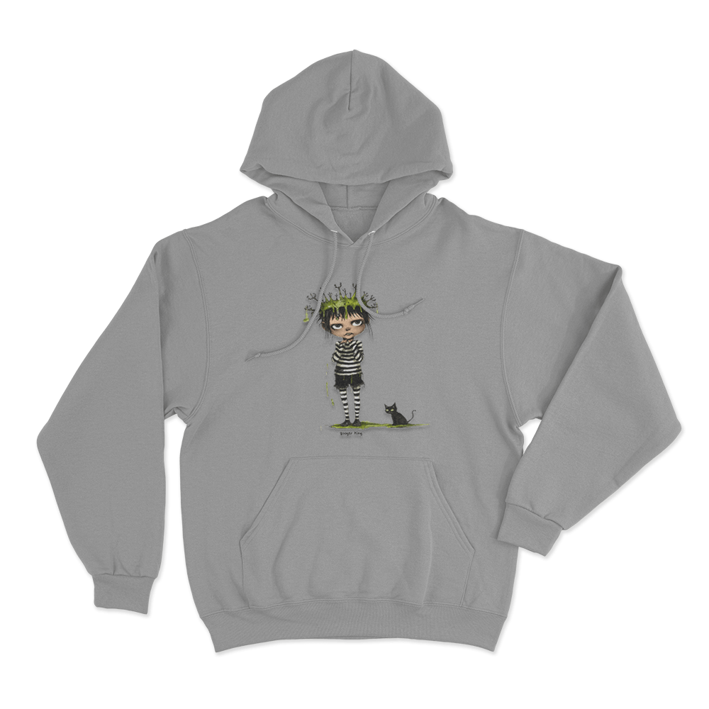 Booger king Unisex Hoodie Grey Booger king Unisex Hoodie Grey
