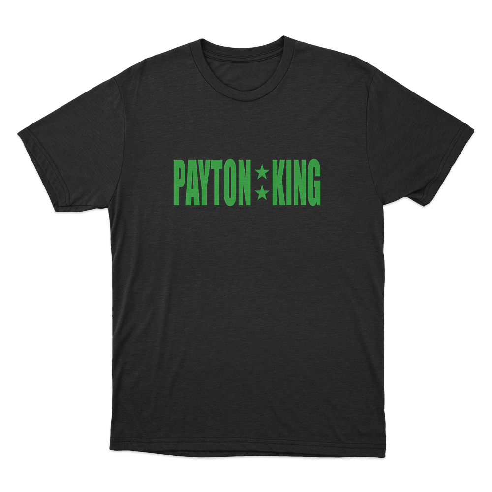 Payton King Logo Unisex T Shirt Black Payton King Logo Unisex T Shirt Black