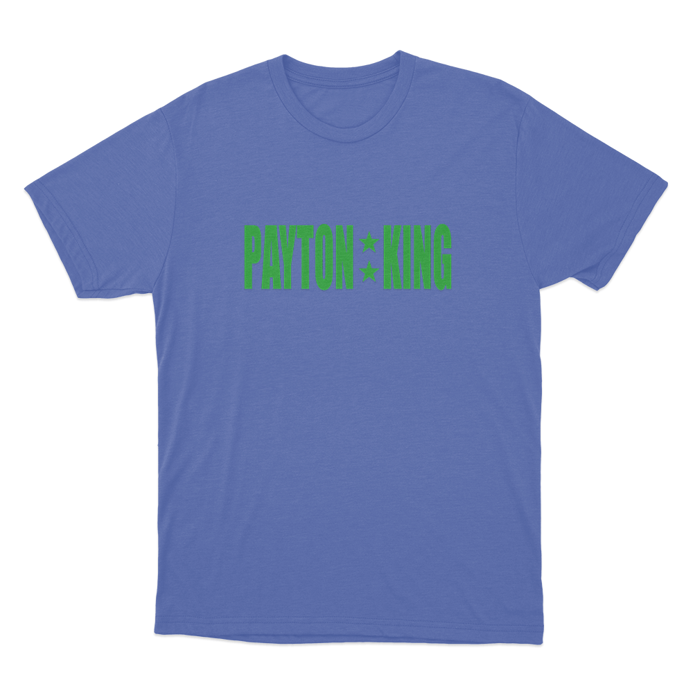 Payton King Logo Unisex T Shirt Blue Payton King Logo Unisex T Shirt Blue
