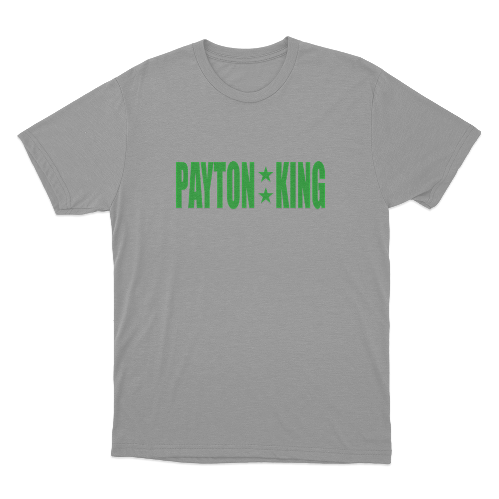 Payton King Logo Unisex T Shirt Grey Payton King Logo Unisex T Shirt Grey