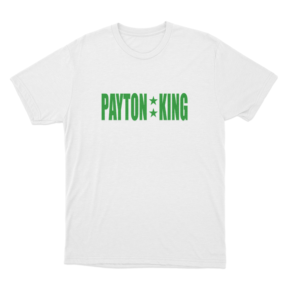 Payton King Logo Unisex T Shirt White Payton King Logo Unisex T Shirt White