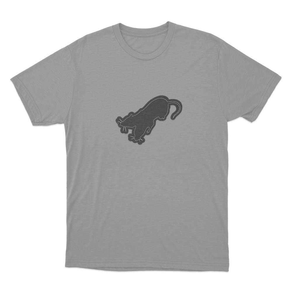Payton King Rat Unisex T Shirt Grey Payton King Rat Unisex T Shirt Grey