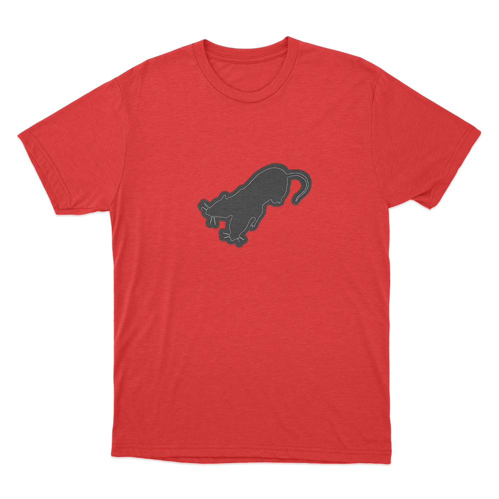 Payton King Rat Unisex T Shirt Red Payton King Rat Unisex T Shirt Red