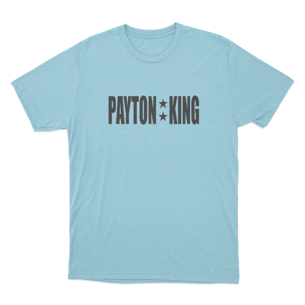 Payton King Unisex T Shirt Sky Blue Payton King Unisex T Shirt Sky Blue
